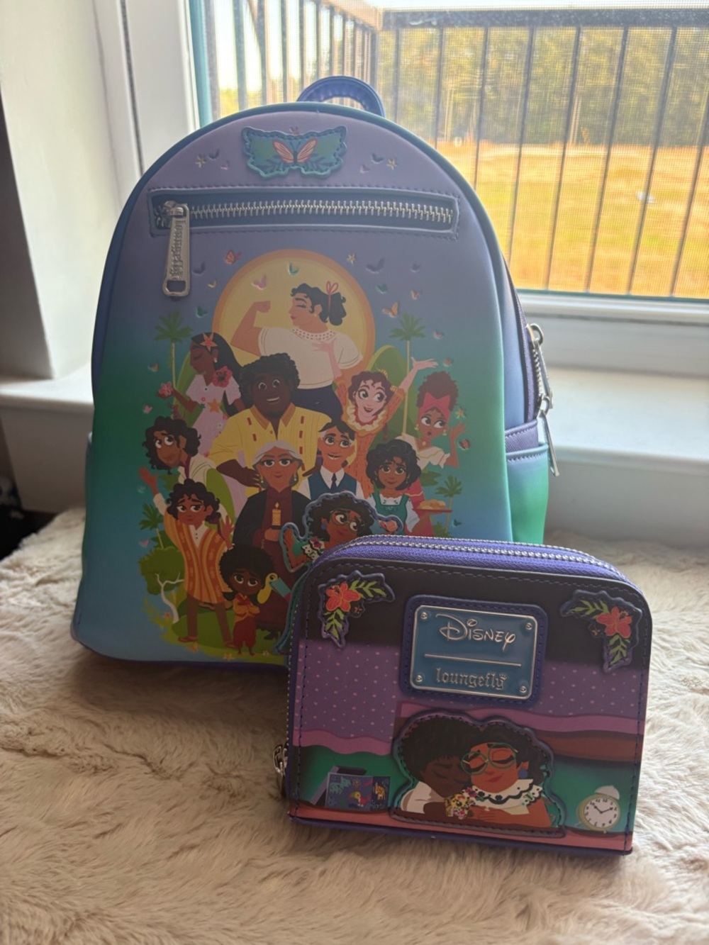 Encanto Loungefly Backpack and Wallet